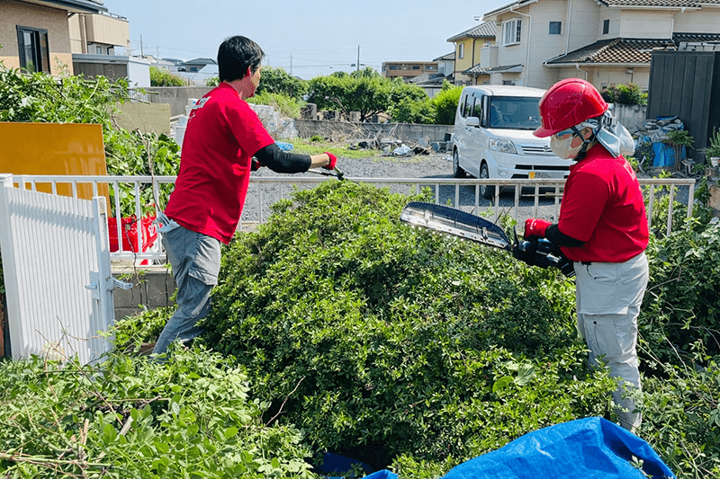 草刈り・庭作業